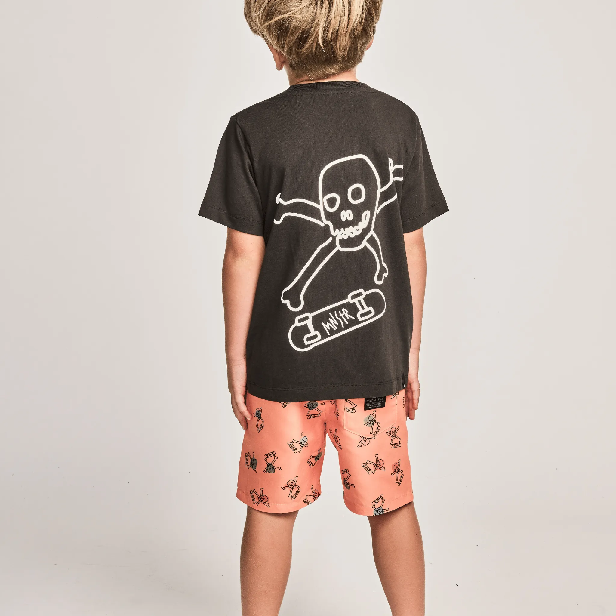 Munster Kids Your Out Tee Soft Black