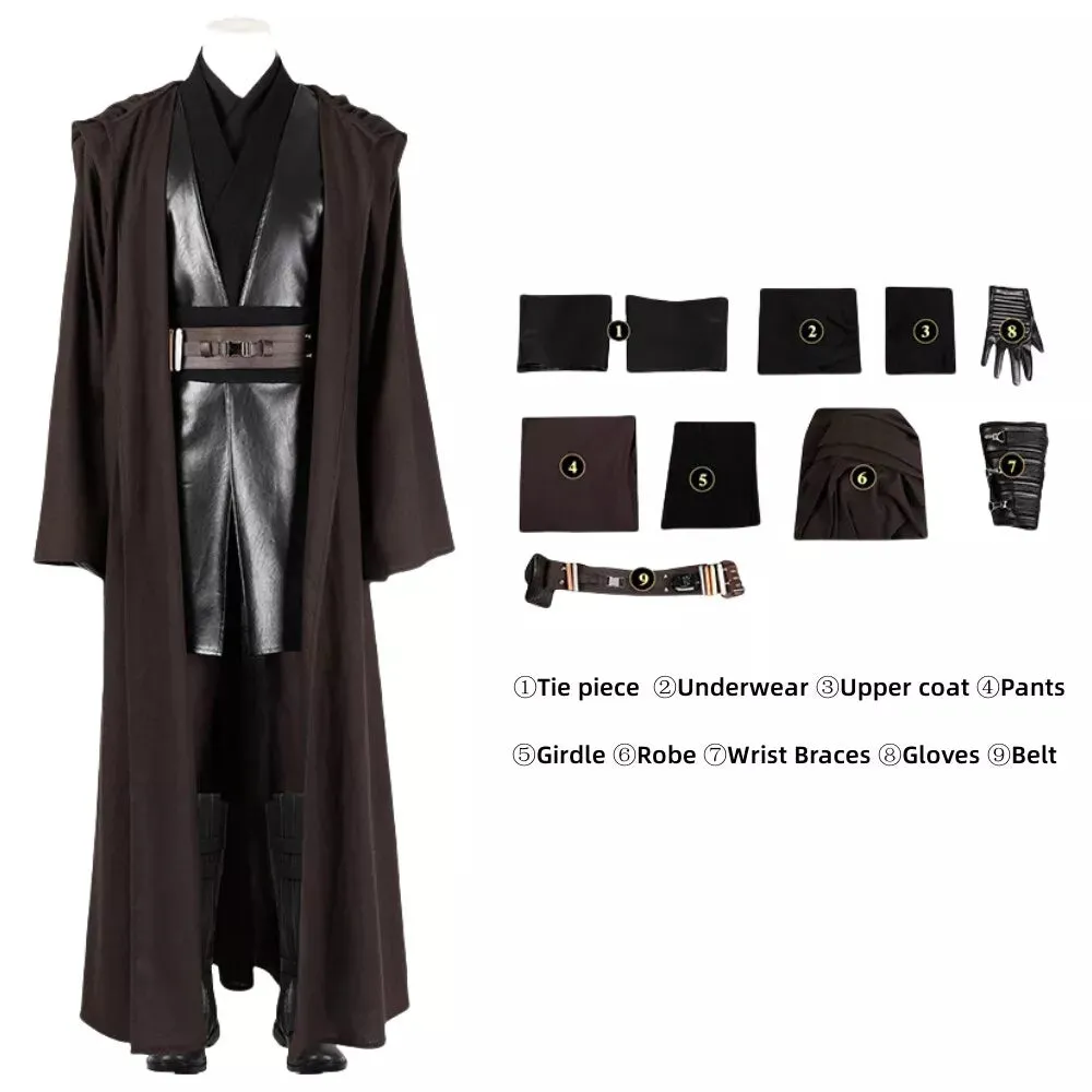 【Neu eingetroffen】Xcoser Star Wars: Episode 3 – Die Rache der Sith – Anakin Skywalker Cosplay-Kostüm