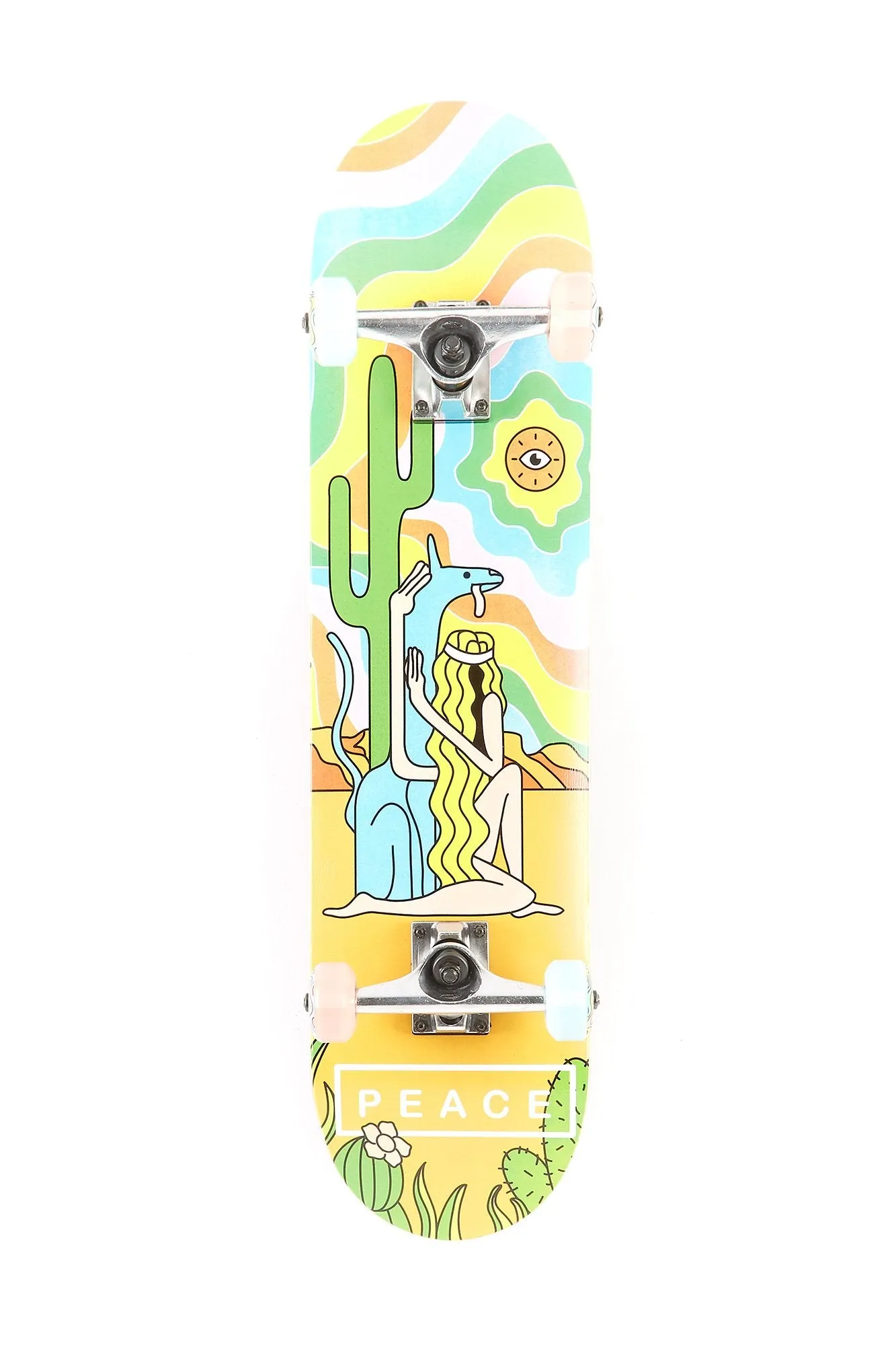 Peace Desert Girl 7.75 Skateboard