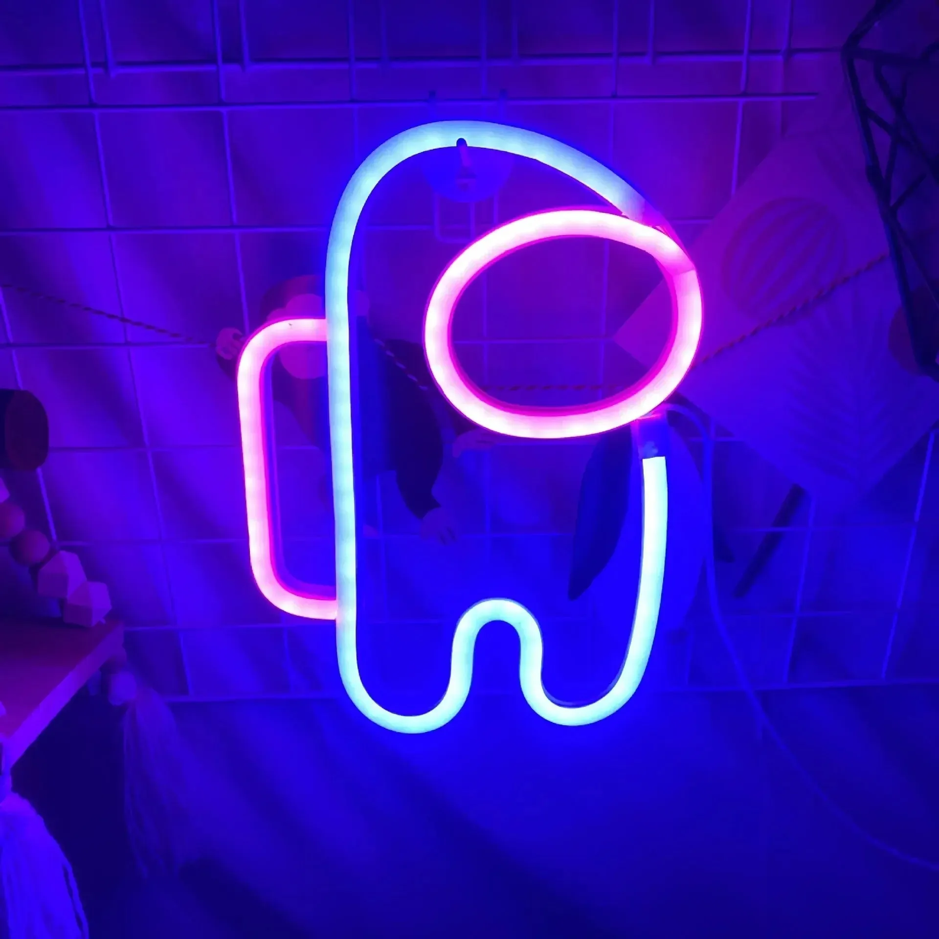 Planet LED Lights Neon Light Sign Bedroom Decor