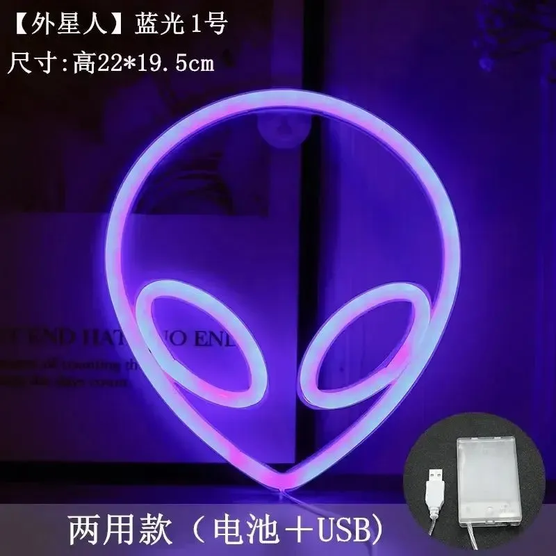 Planet LED Lights Neon Light Sign Bedroom Decor