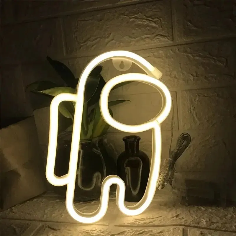 Planet LED Lights Neon Light Sign Bedroom Decor