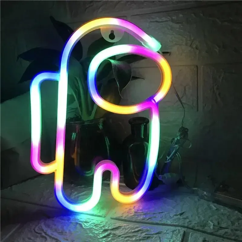 Planet LED Lights Neon Light Sign Bedroom Decor