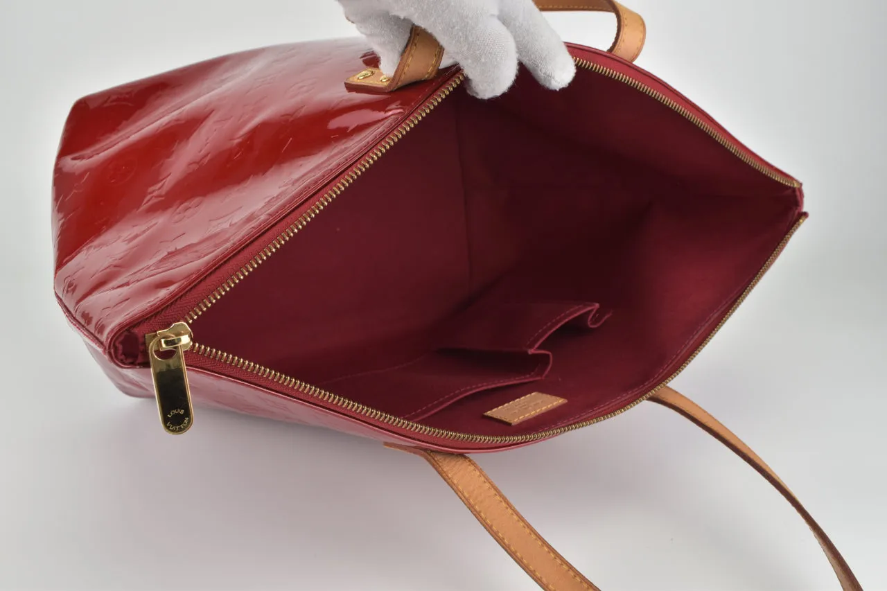 Pomme D'Amour Monogram Vernis Bellevue GM Bag