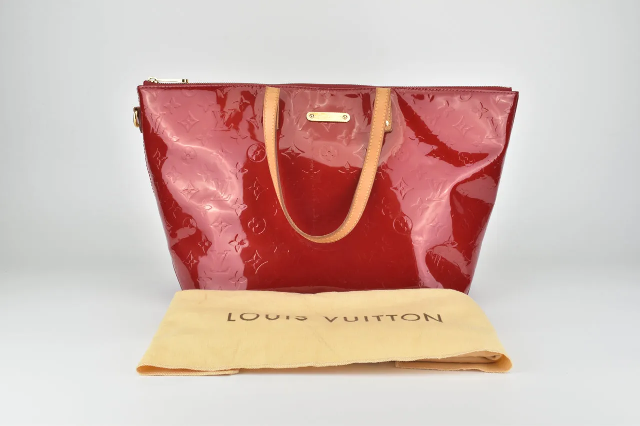 Pomme D'Amour Monogram Vernis Bellevue GM Bag