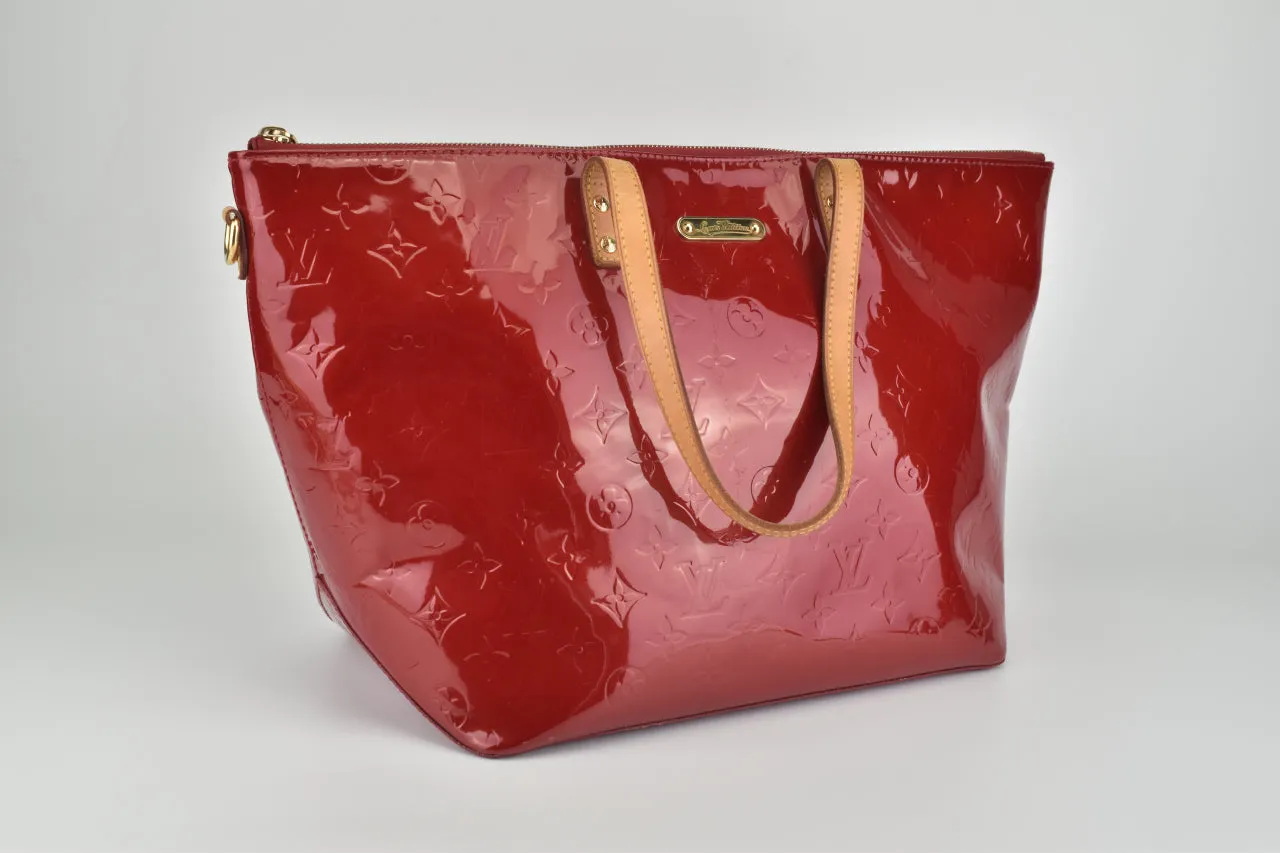 Pomme D'Amour Monogram Vernis Bellevue GM Bag