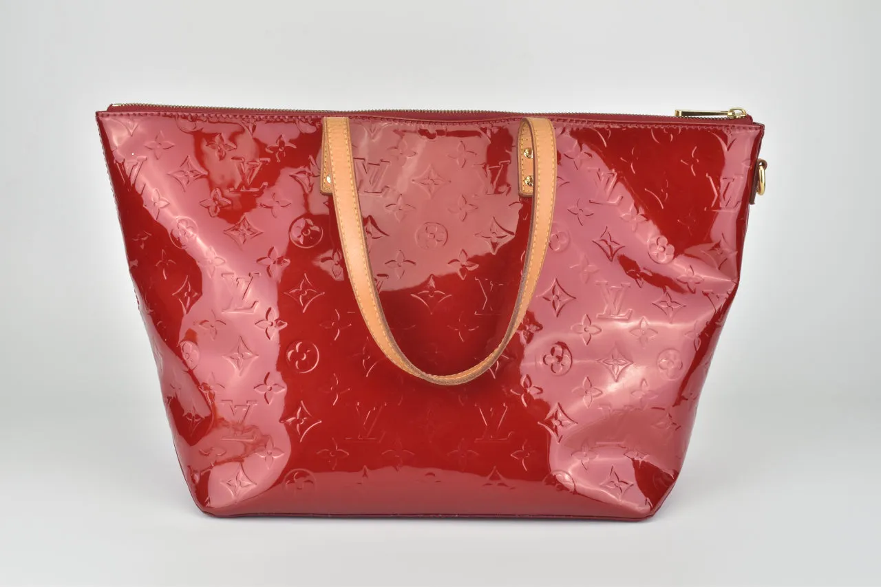 Pomme D'Amour Monogram Vernis Bellevue GM Bag