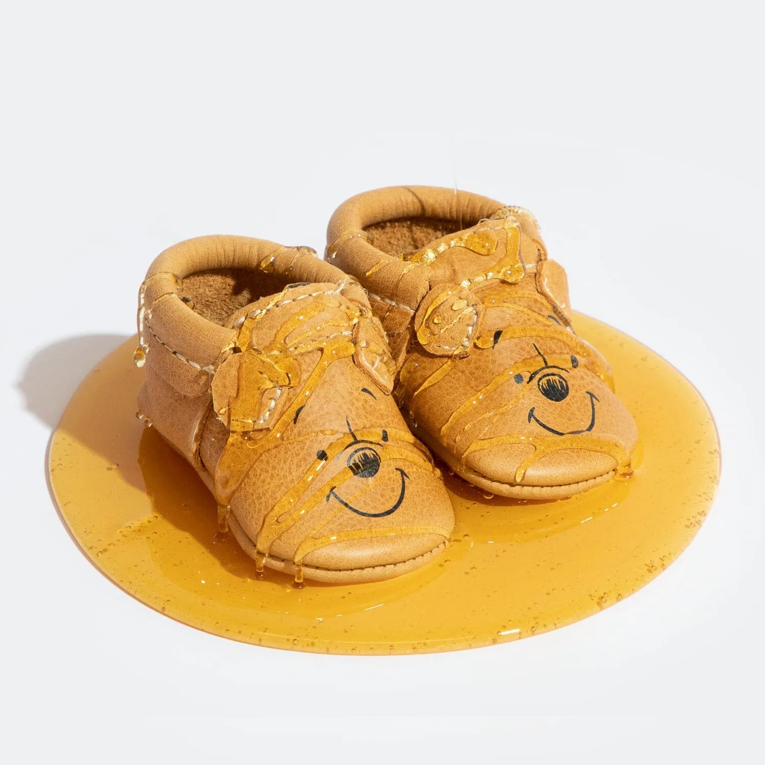 Pooh Bear City Baby Shoe