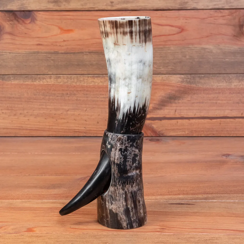 Rugged Drinking Horn   Horn Stand (XL)