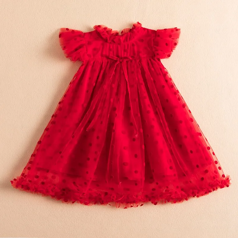 Sequins Costume Smocked Dress