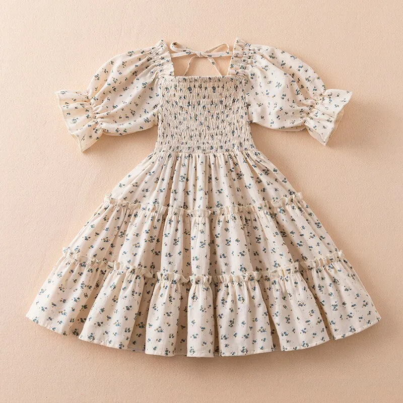 Sequins Costume Smocked Dress