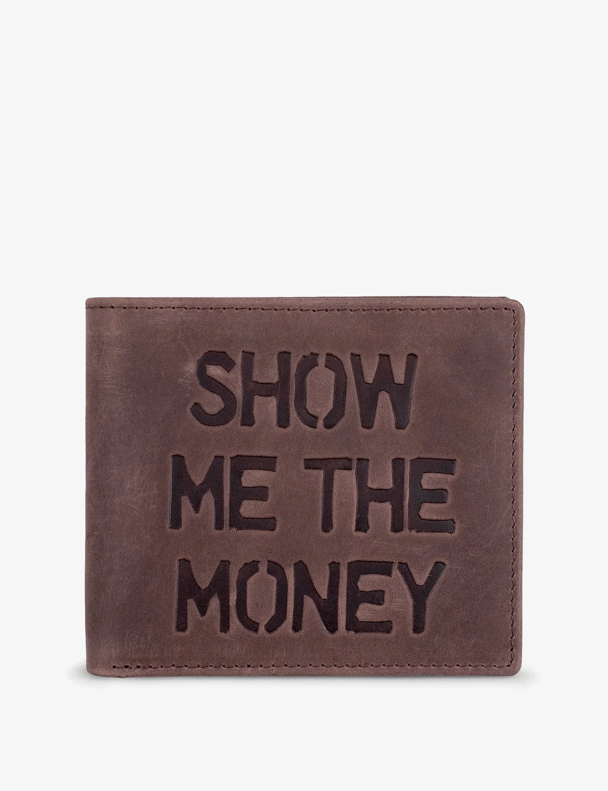 Show Me The Money Leather Wallet