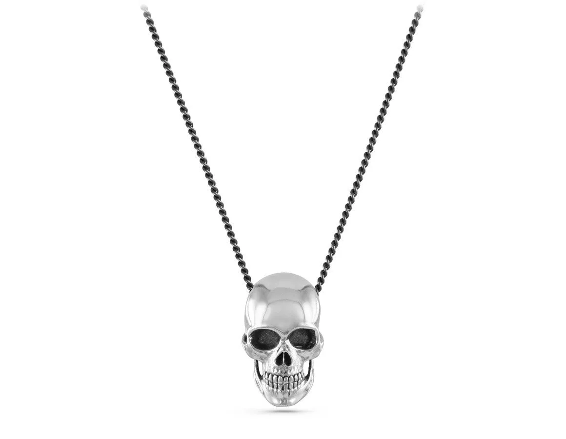 Skull Necklace - Silver