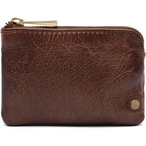 Small purse in soft leather / 12860 - Brandy