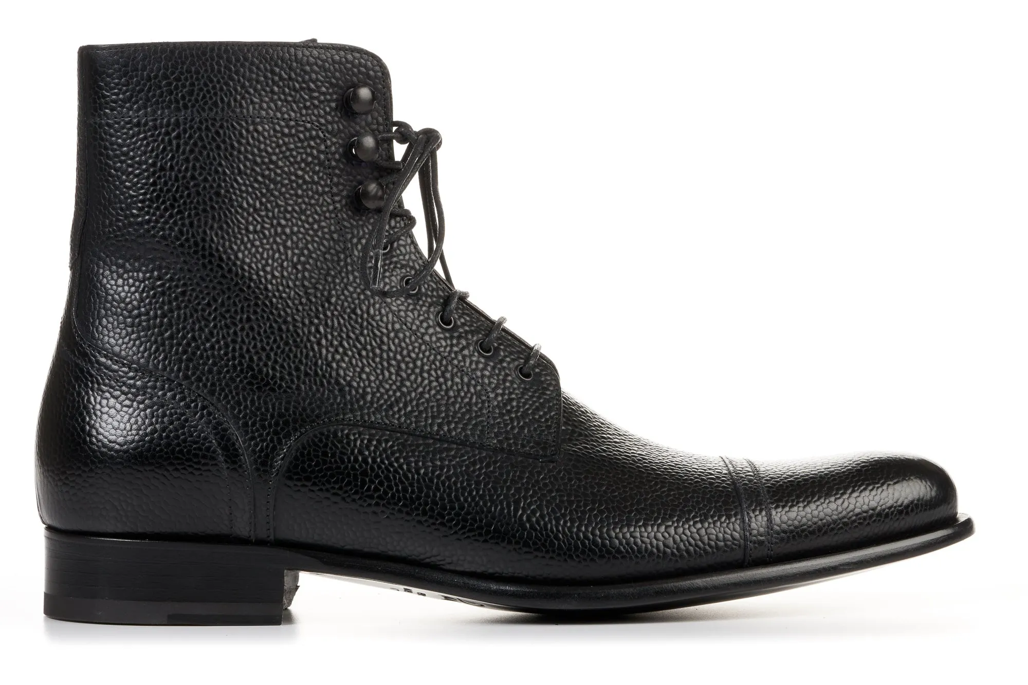 The Jackman Cap-Toe Boot - Nero