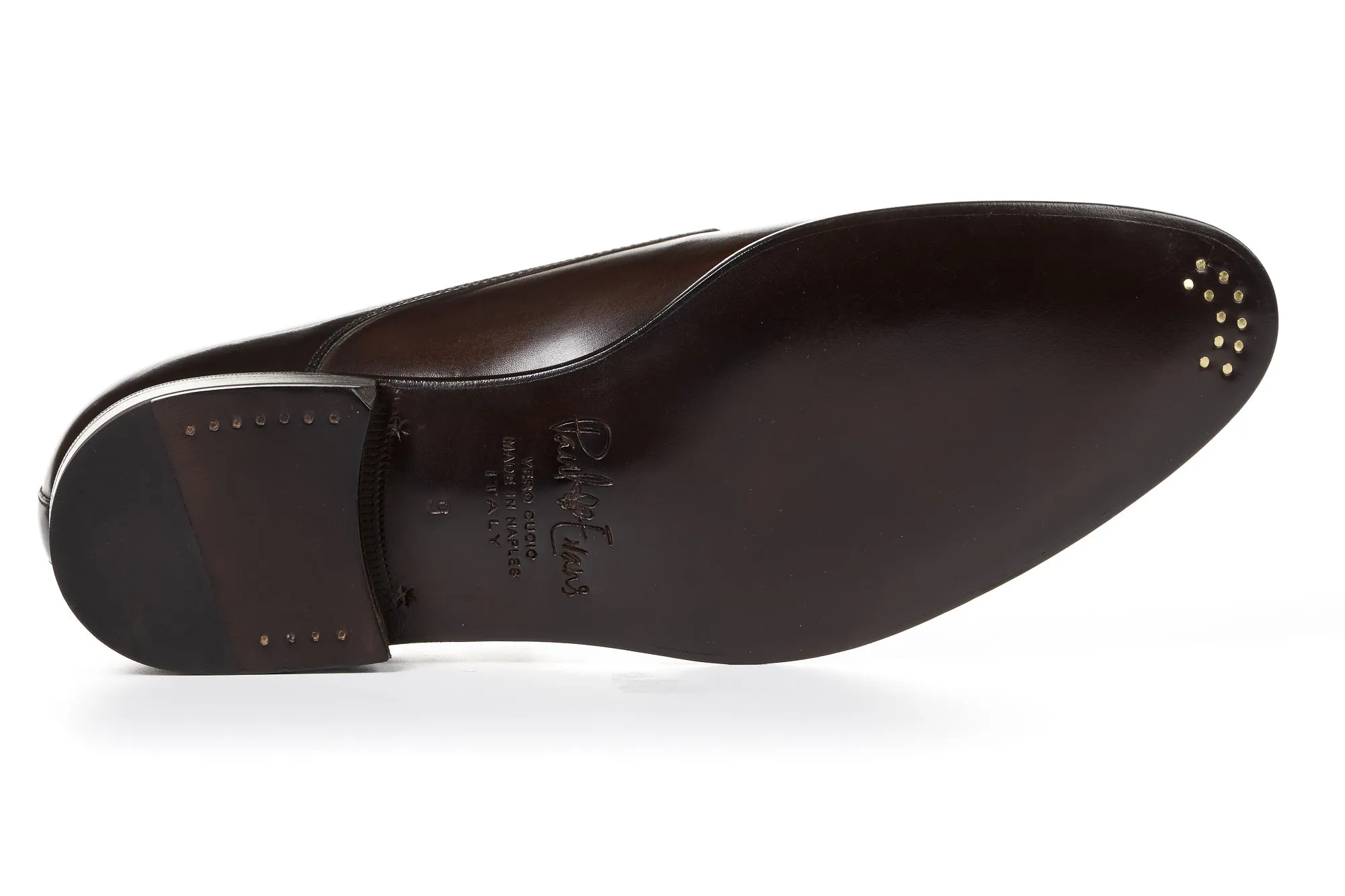 The Poitier Double Monk Strap - Chocolate