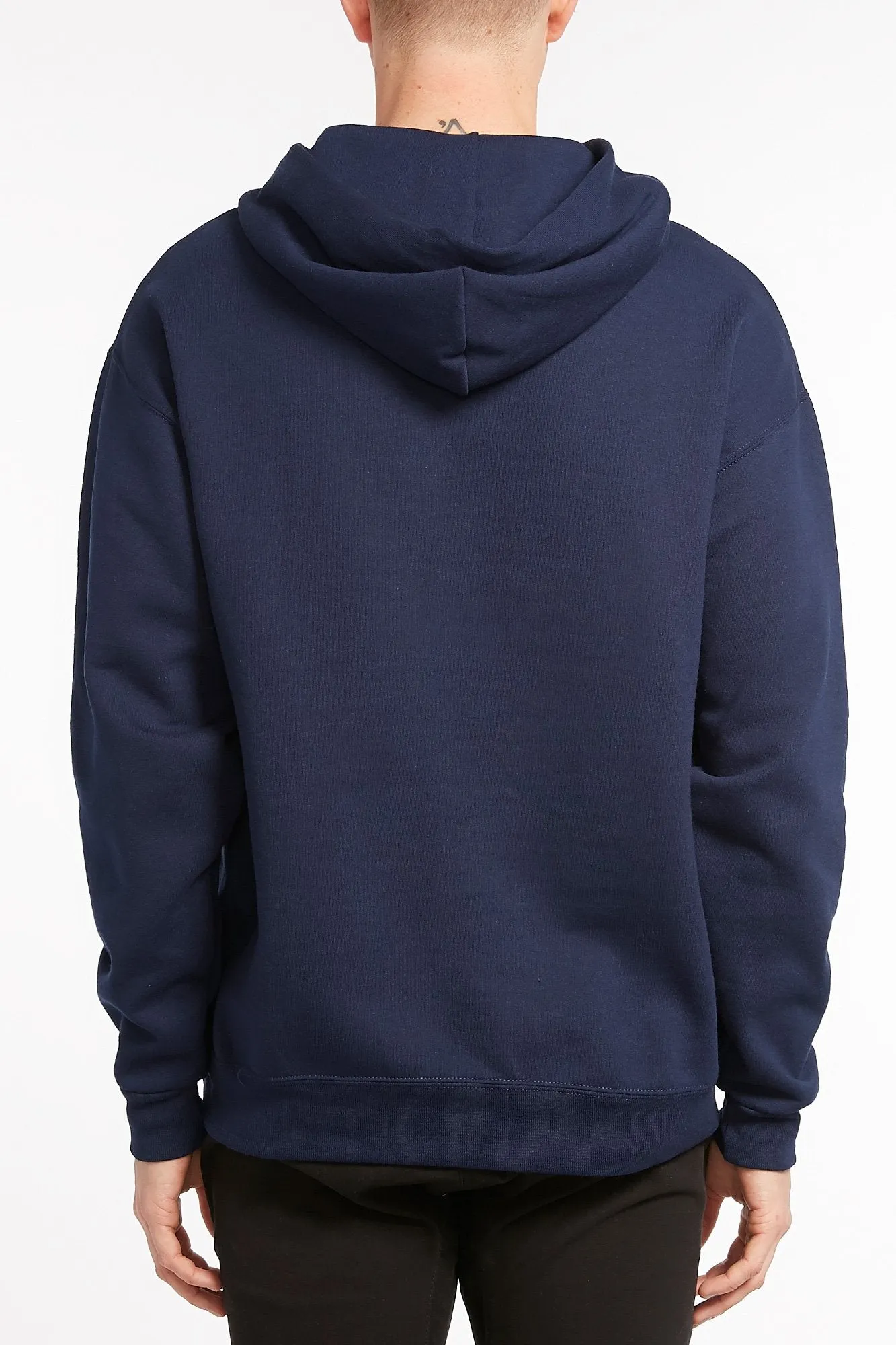 Thrasher Guys Navy Flame Logo Hoodie