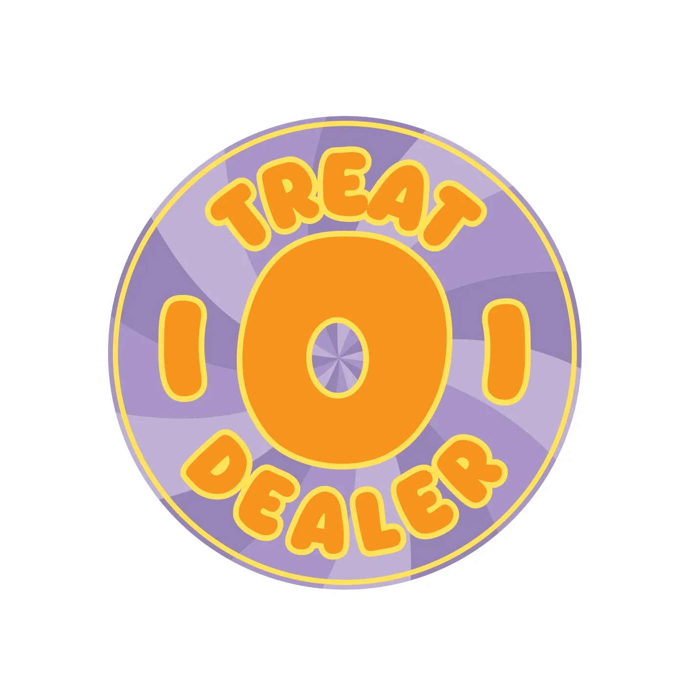 Treat-O-Dealer Sticker