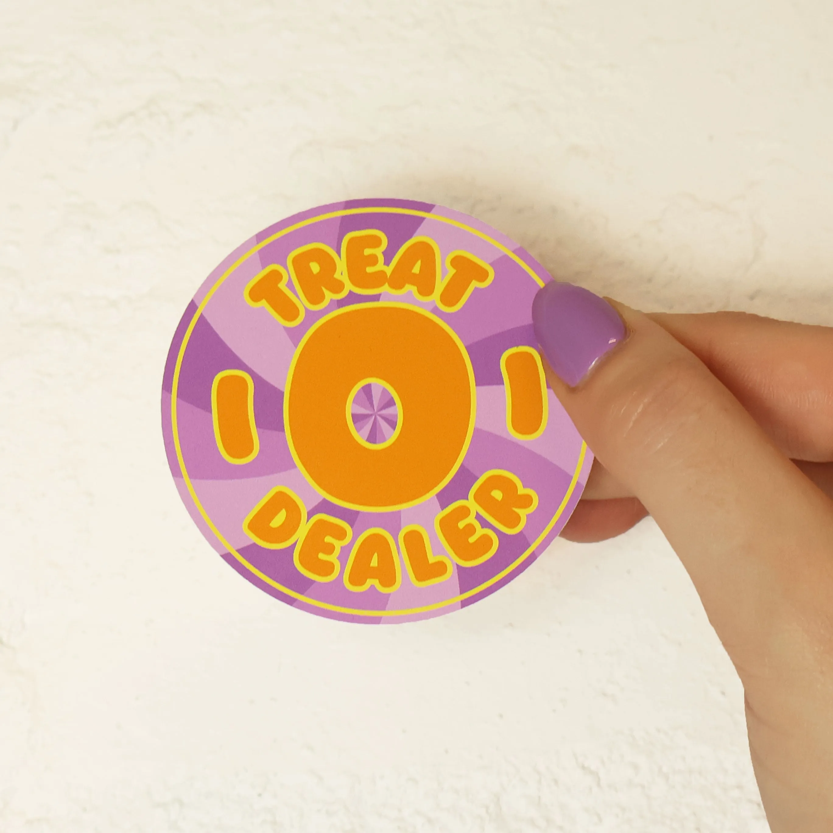 Treat-O-Dealer Sticker